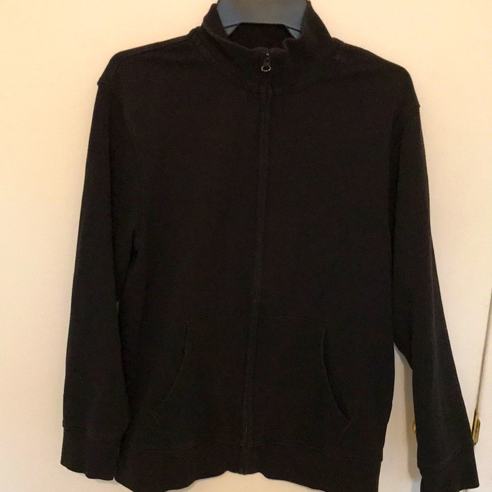 Old Navy Boys Black Lightweight Jacket Size XL (14-16)